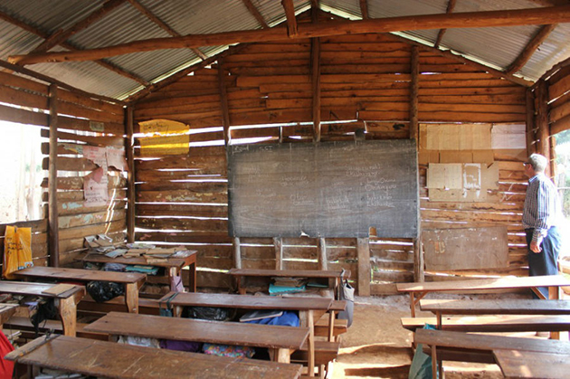 Inside of classroom to be Replaced